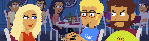 animacja reklamowa - Pub Bear